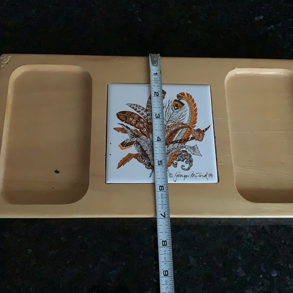Vintage George’s Briard cheese and cracker tray - Picture 9 of 12